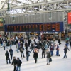 Glasgow Central station concourse.
